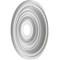 Ekena Millwork Cole PVC Medallion (Canopies up to 5 1/8"), 19"OD x 3 1/2"ID x 1"P, Universal Metallic Pearl Mist CMP19COEPE - alternate 4